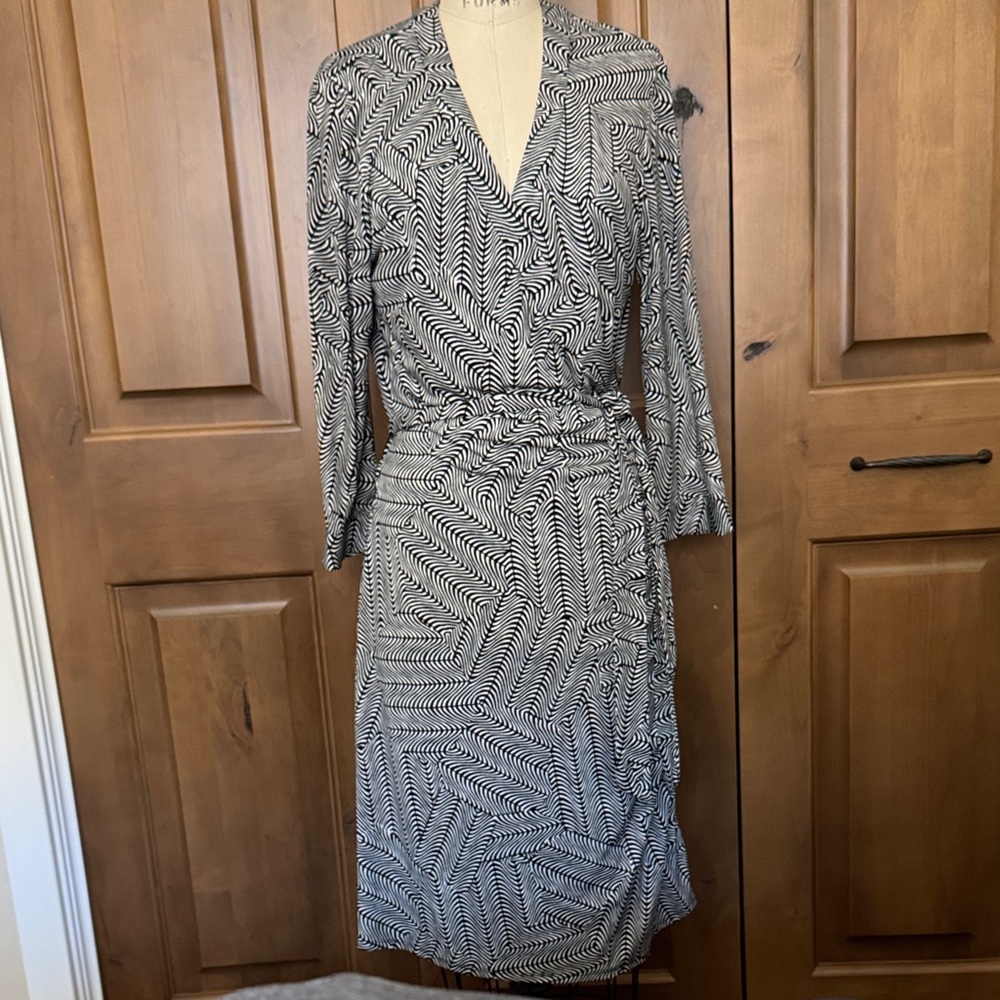 Laundry By Shelli Segal Wrap Dress